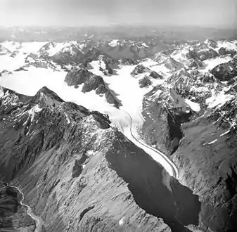 The Mitre in lower left