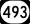 Kentucky Route 493 marker