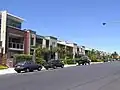 Elsternwick railway station warehouses converted to townhouses and apartment in Horne Street
