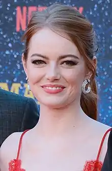 Photo of Emma Stone in 2018.