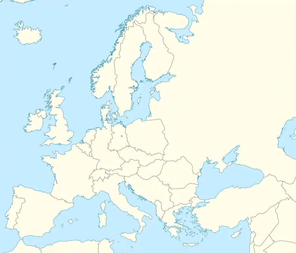 1963–64 Intertoto Cup is located in Europe