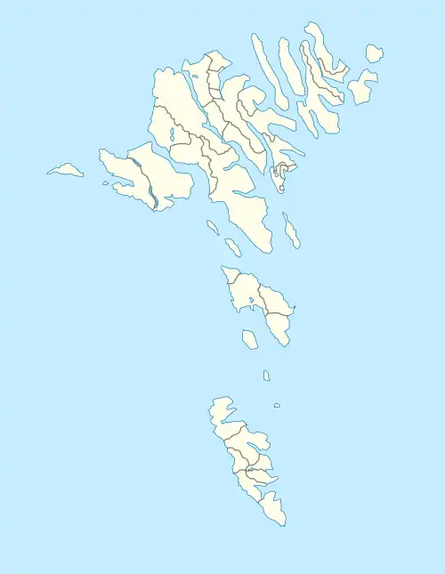 Mykines is located in Denmark Faroe Islands
