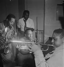 Charlie Rouse, Ernie Henry, Tadd Dameron and Fats Navarro