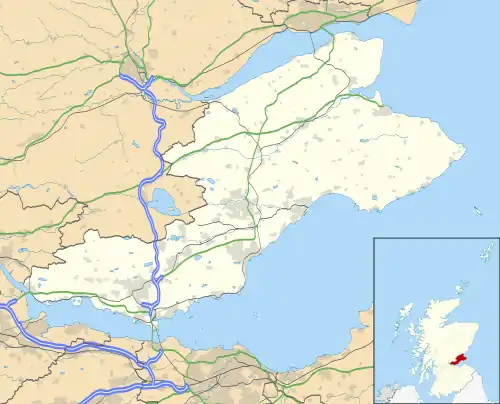 MacDuff's Cross is located in Fife