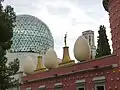 Image 15The Dalí Theatre and Museum, commemorating Salvador Dalí in his home town of Figueres, Catalonia, has a geodesic dome and is decorated with giant eggs.