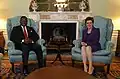 First Minister Sturgeon with President of the Republic of Malawi, 2021