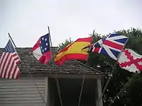 Image 2Five flags of Florida, not including the current State Flag. (from History of Florida)