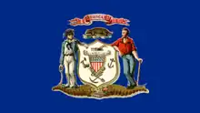 Flag of Wisconsin(1866–1913)