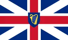 A flag used by the Commonwealth after 1658.