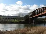 Monmouth Viaduct and Duke of Beaufort Bridge at Monmouth