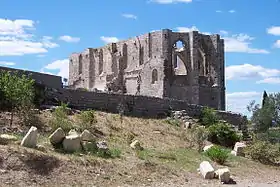 Abbey St Félix de Montceau.