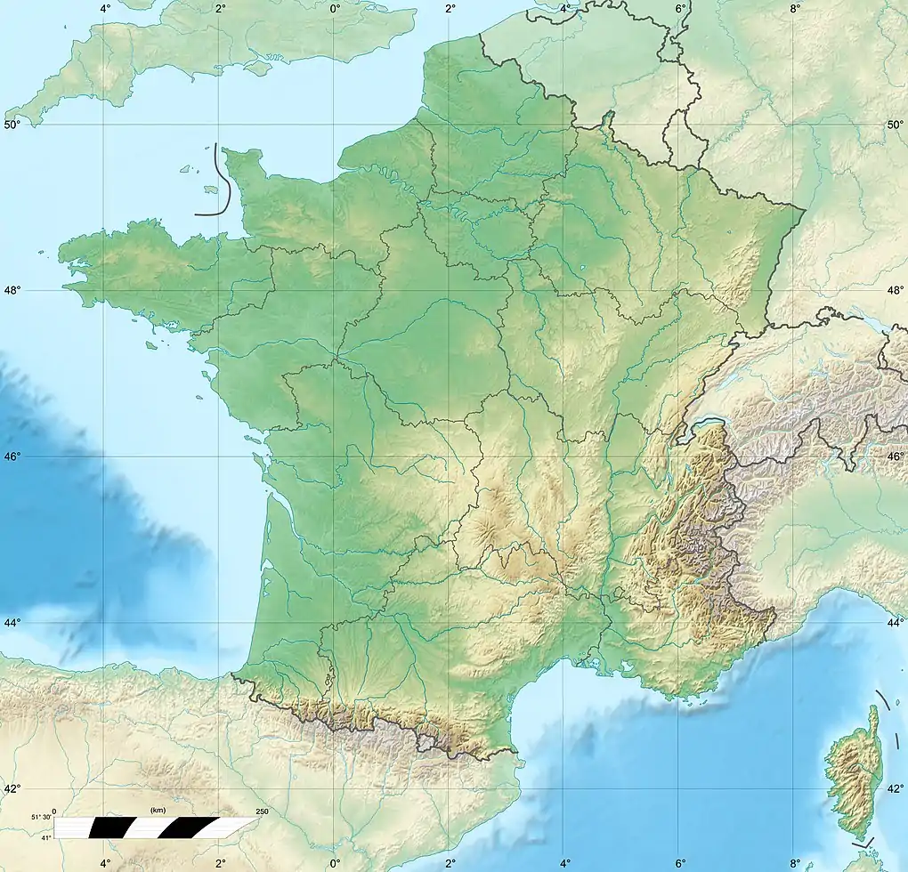 Battle of Rhone Crossing is located in France