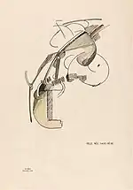 Fille née sans mère (Girl Born Without a Mother), 1915, work on paper, 47.4 x 31.7 cm, Musée d'Orsay