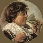 Boy with a glass and a pewter jug, Staatliches Museum Schwerin