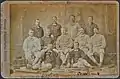 3. Chicago White Stocking Team Photo – Fred Goldsmith (2nd row, 2nd from right)     (1882)