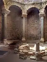Baptistry in the cathedral