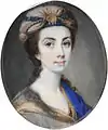 George Engleheart - Portrait of Unknown Woman – circa 1775 – Victoria & Albert Museum