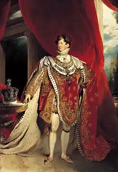 King George IV's coronation 1821