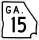 State Route 15 Connector marker