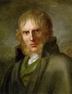 Portrait of Caspar Friedrich by Gerhard von Kügelgen