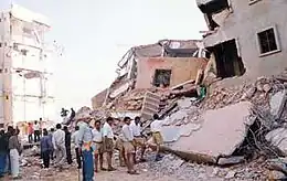 The 2001 Gujarat earthquake occurred in a part of India with relativey low seismicity, devastating the cities of Anjar and Bhuj.