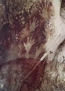 Image 45Pettakere Cave are more than 44,000 years old, Maros, South Sulawesi, Indonesia (from History of painting)