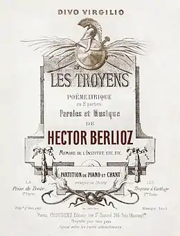 Image 150Vocal score cover of Les Troyens, by Antoine Barbizet (restored by Adam Cuerden) (from Wikipedia:Featured pictures/Culture, entertainment, and lifestyle/Theatre)
