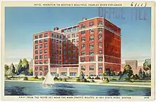 The Hotel Sheraton in Boston, which gave the chain its name