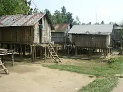Khasia tribe house