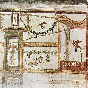 Triclinium North Wall Upper Zone