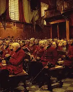 Hubert von Herkomer  The Last Muster  1875