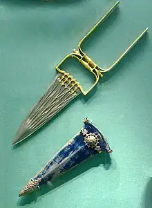 Image 2Katar, Tamil dagger which was popular throughout South Asia (from Tamils)