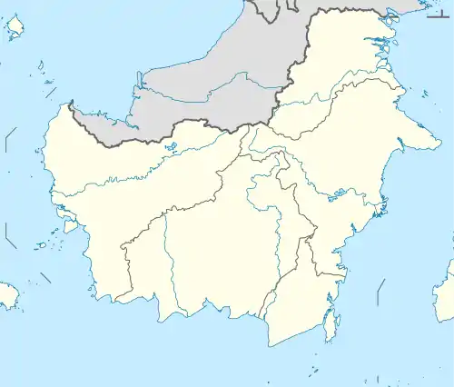 Sambas Regency is located in Kalimantan