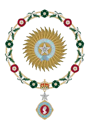 Star and Collar of a Knight Grand Commander of the Order of the Star of India