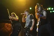 Image 12Heavy metal group Iron Maiden performing live in Bangalore (from Culture of Bangalore)
