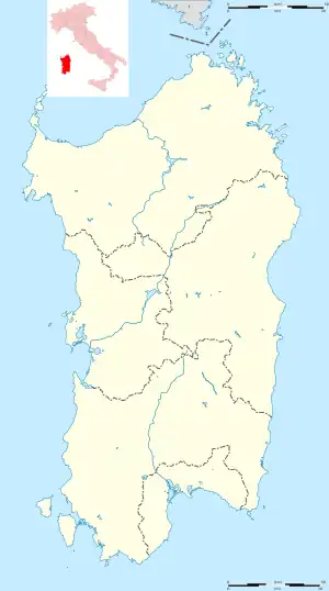 Tharros is located in Sardinia