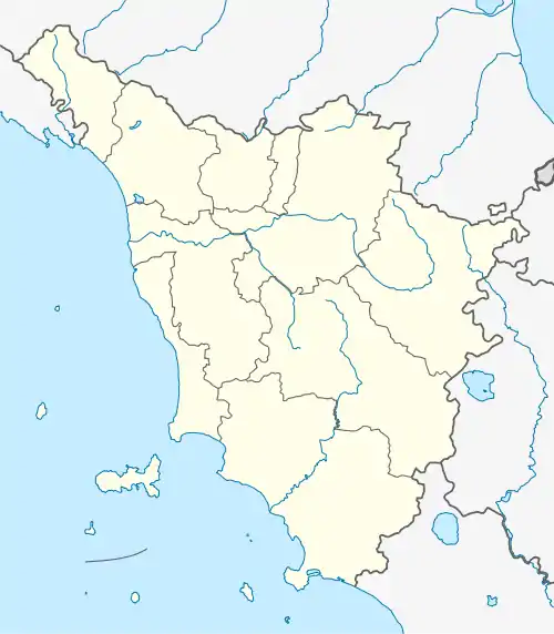 Fucecchio is located in Tuscany