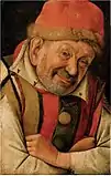 Portrait of the Ferrara Court Jester Gonella by Jean Fouquet 1445