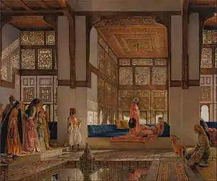 The Reception, John Frederick Lewis, 1805–1875, English