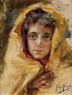 Portrait of Young Man with Yellow Cloak, c. 20th-century