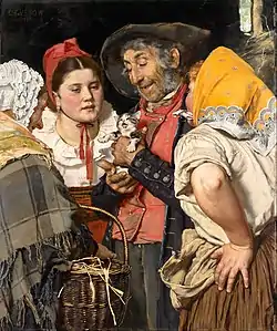 The Old Man's Treasure, 1876