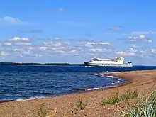 Image 26A sandy beach of Kaunissaari (from List of islands of Finland)