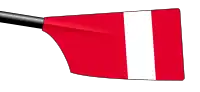 Image showing the rowing club's blade colours