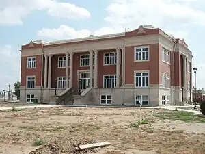 Renovated Kiowa County courthouse in 2009.