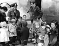 LTC Blaisdell and COL Hess visit orphans on Jejudo