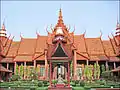 Image 27The Cambodian National Museum, Phnom Penh, showing its vernacular architectural style