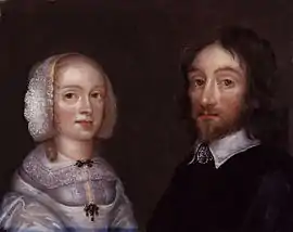 Image 14Lady Dorothy Browne and Sir Thomas Browne is an oil on panel painting attributed to the English artist Joan Carlile, and probably completed between 1641 and 1650. The painting depicts English physician Thomas Browne and his wife Dorothy.