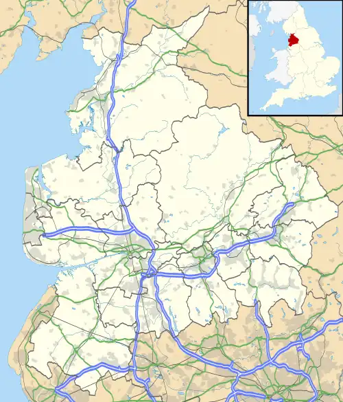 Over Burrow Roman Fort is located in Lancashire
