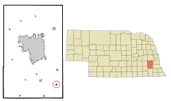 Location of Panama, Nebraska