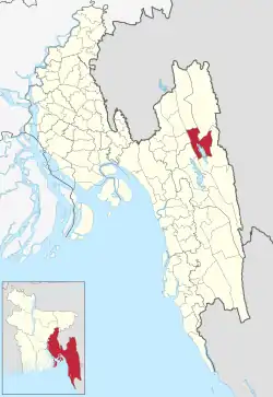 Location of Langadu